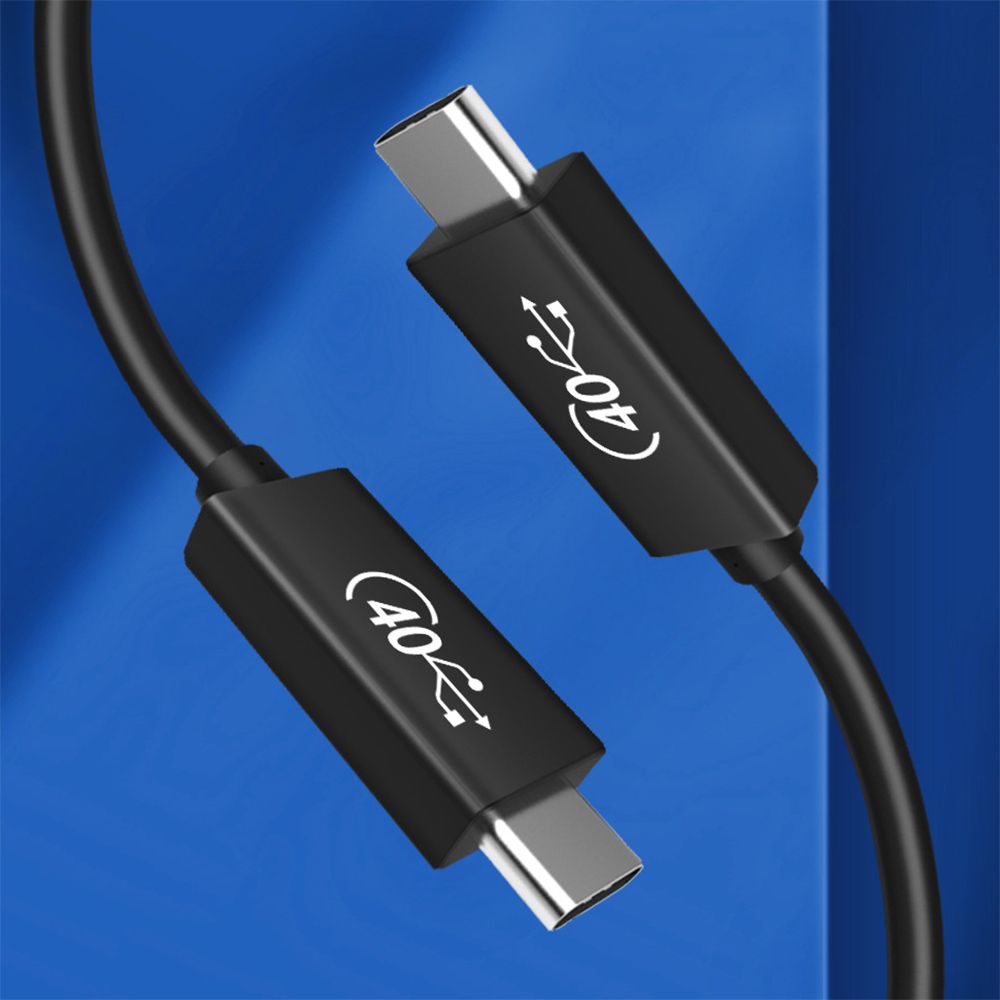 USB4.0GEN3썬더볼트3호환 c타입5A 40Gbps 케이블 0.5M