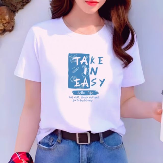 여성반팔 기본면티