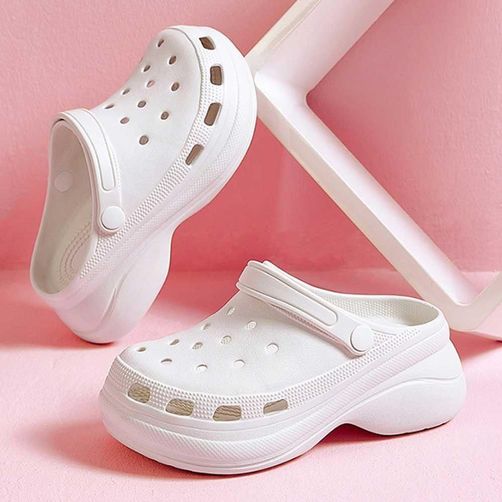 여름 하얀 샌들 여자 친구 선물 캐주얼화 데일리