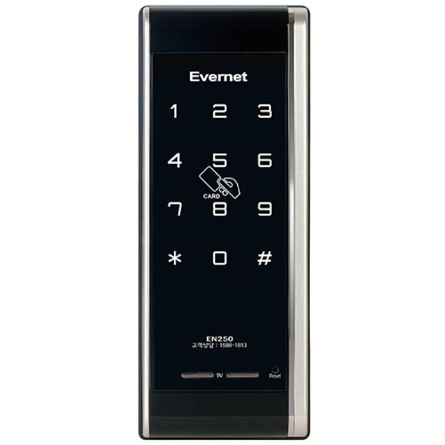 에버넷 디지털도어록(샤시문용) SH-EN250-N 1EA