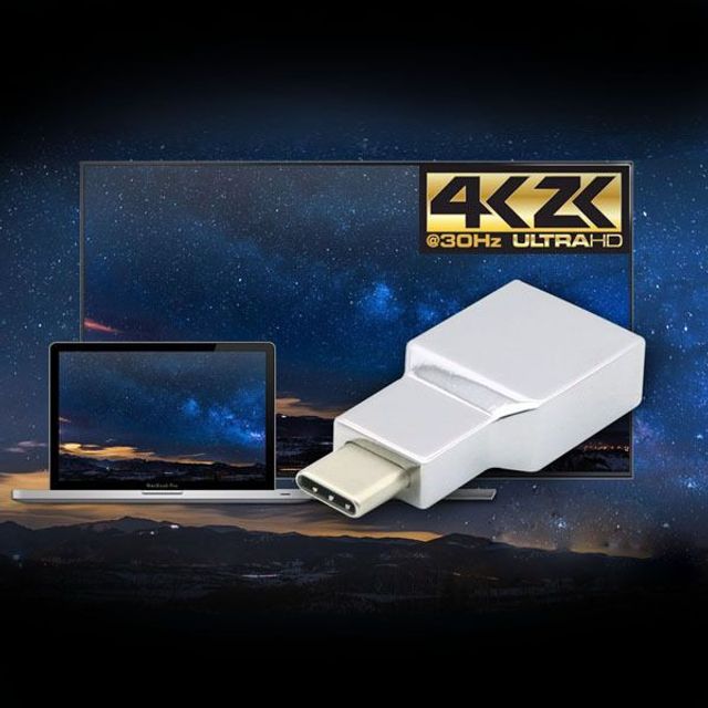 HDMI 변환 젠더 TypeCM HDMI F 커넥터 변환 젠더 포트