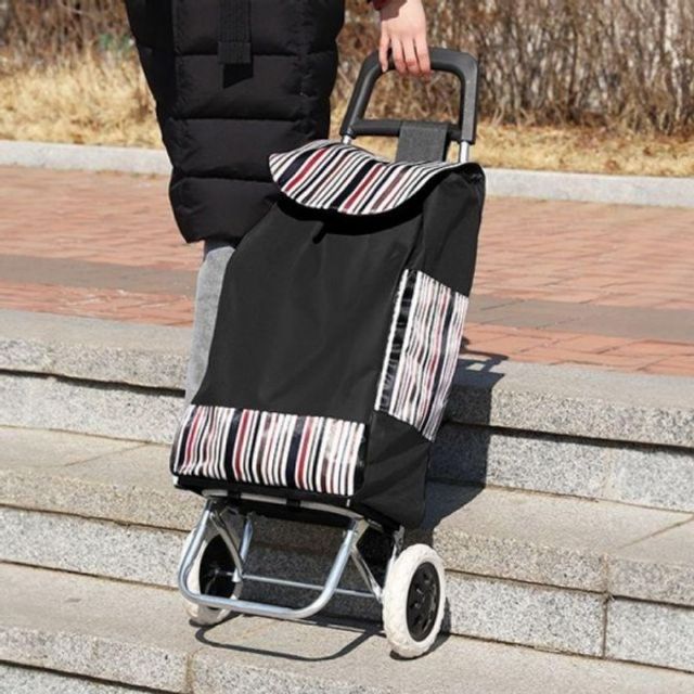 핸드카트 쇼핑카트 저소음 시장 큰바퀴 살림 템