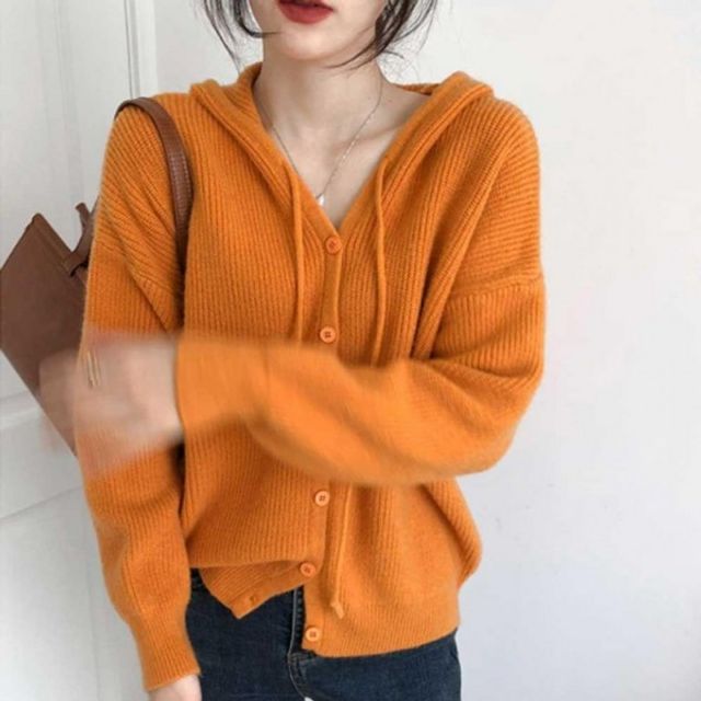 봄 베이직 여자 여행 룩 올데이 캐주얼 후드 버튼 니