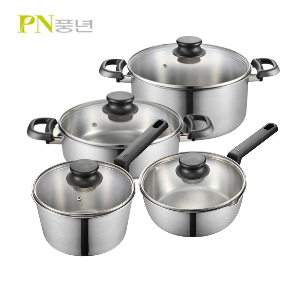 국산 포스코 정품 304 통3중 인덕션 스텐냄비 풍년 위더스 뉴트로IH