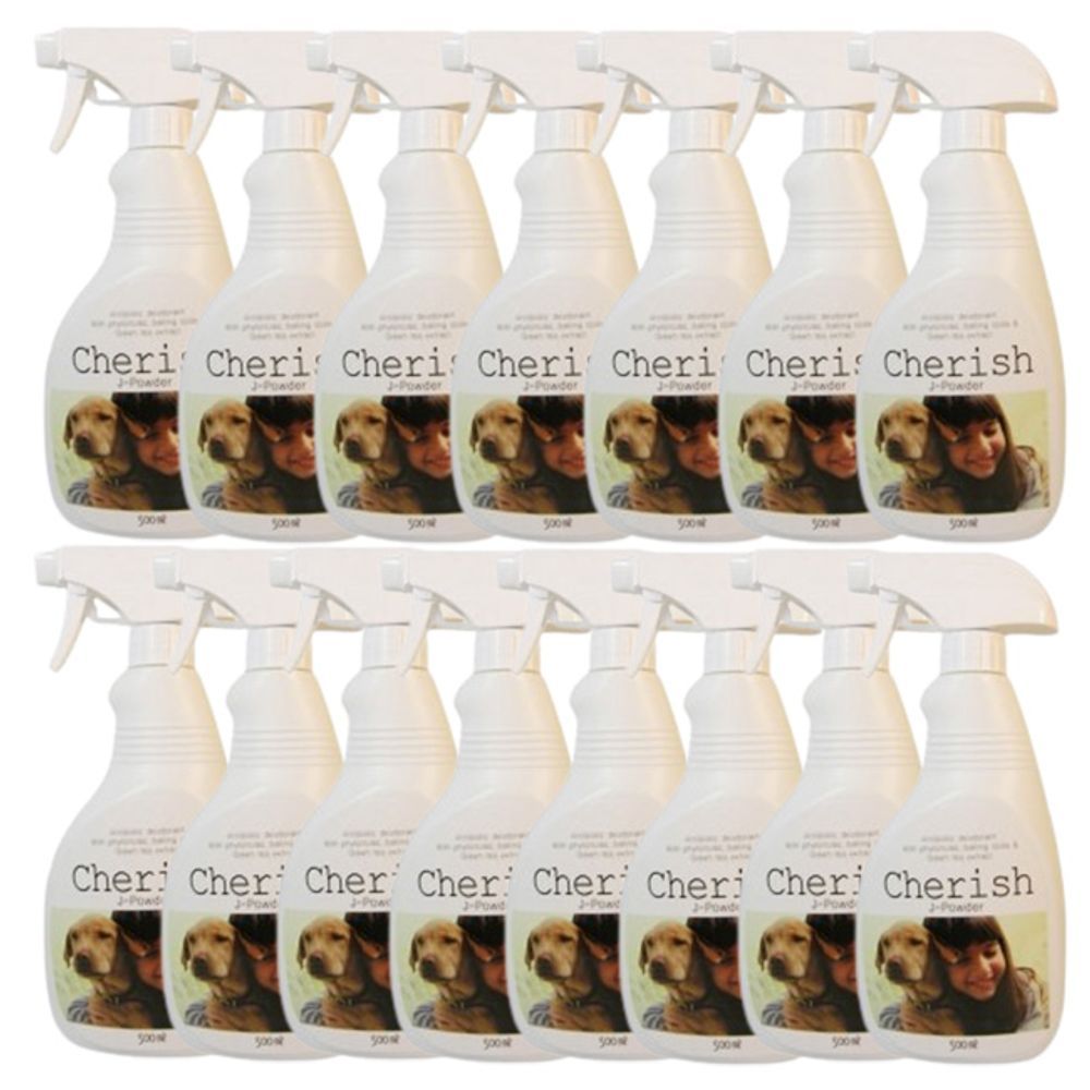 강아지 파우더향 탈취제 일상 500ml 15P 배변 향균 소