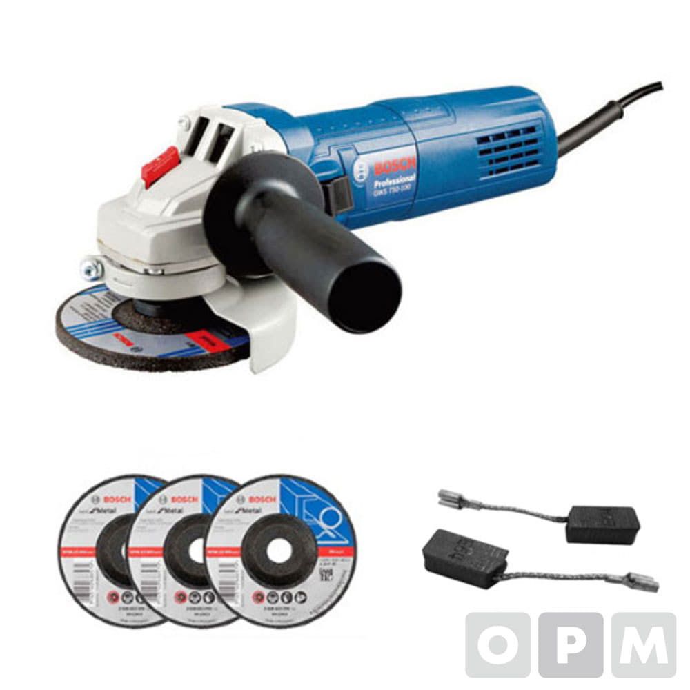 그라인더 100mm(4) 750W 11000rpm M10 1.8kg