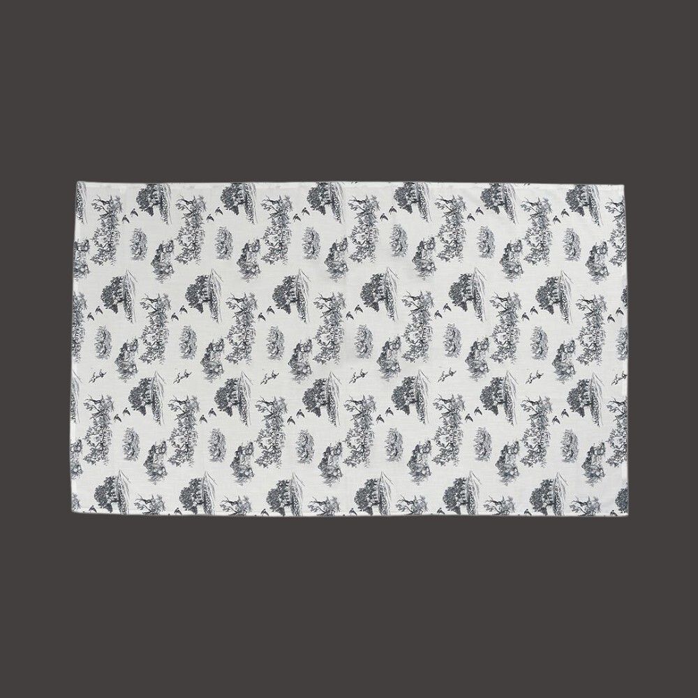 린넨 테이블커버 (220x140cm 블랙) JT77