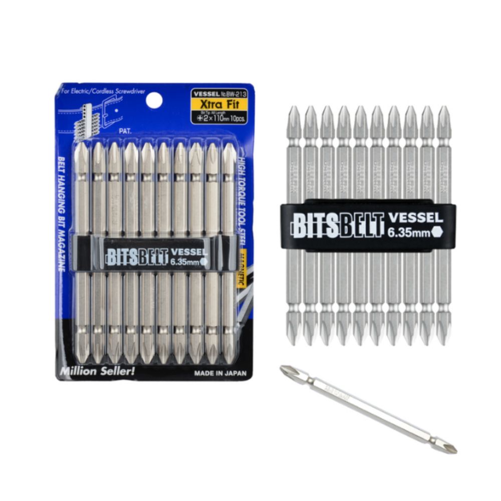 일제 베셀 일제 드라이버비트 10P세트 110mm BW-213