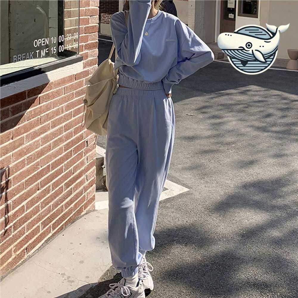 편안한 가벼운 조거 여성 트레이닝 복장 상하의