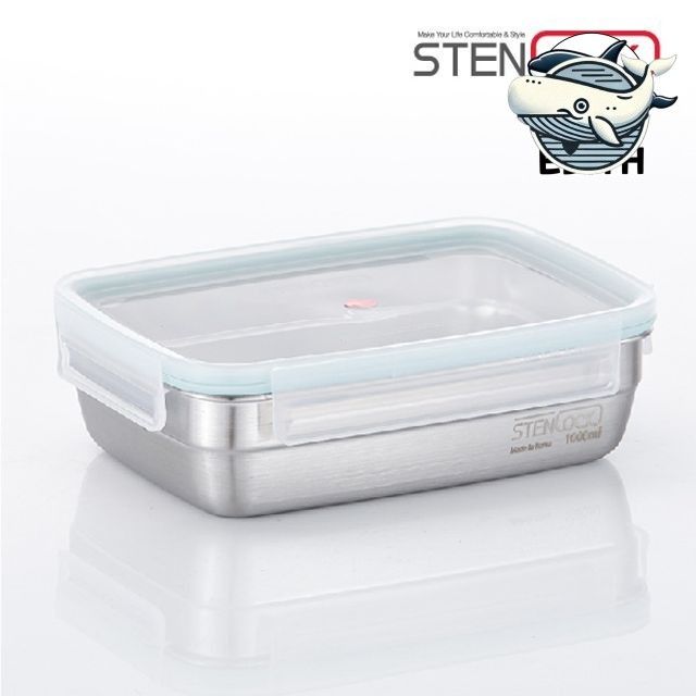 스텐레스 밀폐용기 식품 보관통 1000ml