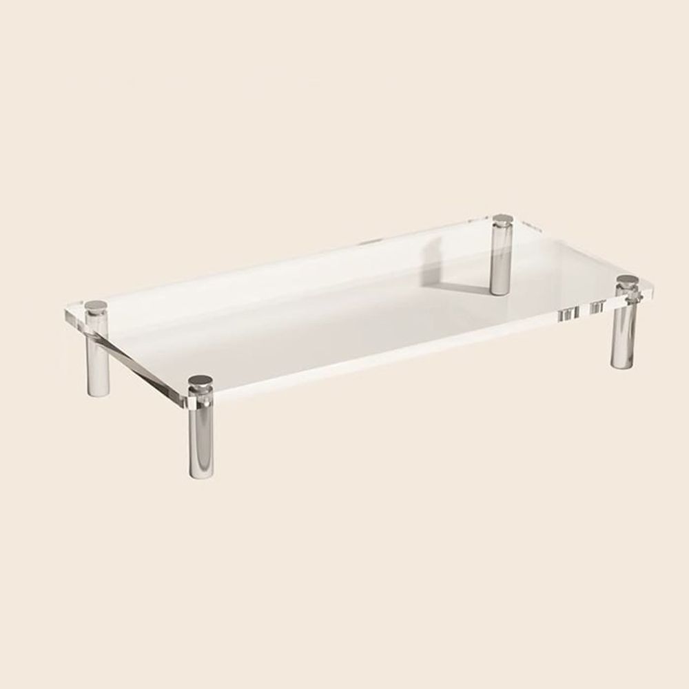 노트북깔판 아크릴 모니터 받침대 거치대 노트북 60cm