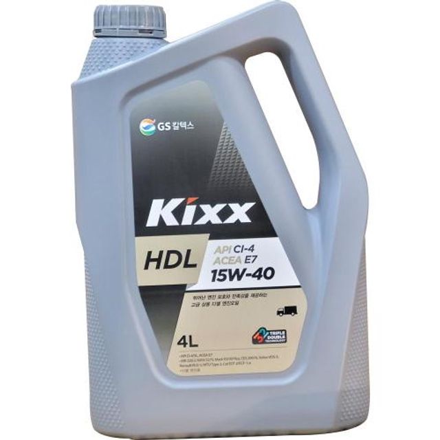 GS칼텍스 엔진오일(디젤) Kixx HDL CI-4/E7 15W-40_