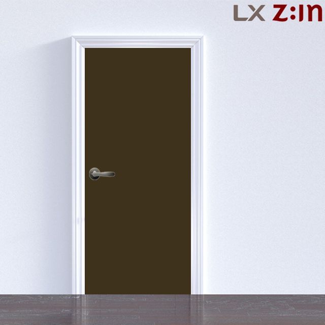 LX Zin 현관문시트지 초콜렛 WBDES-LX46 헤라증정
