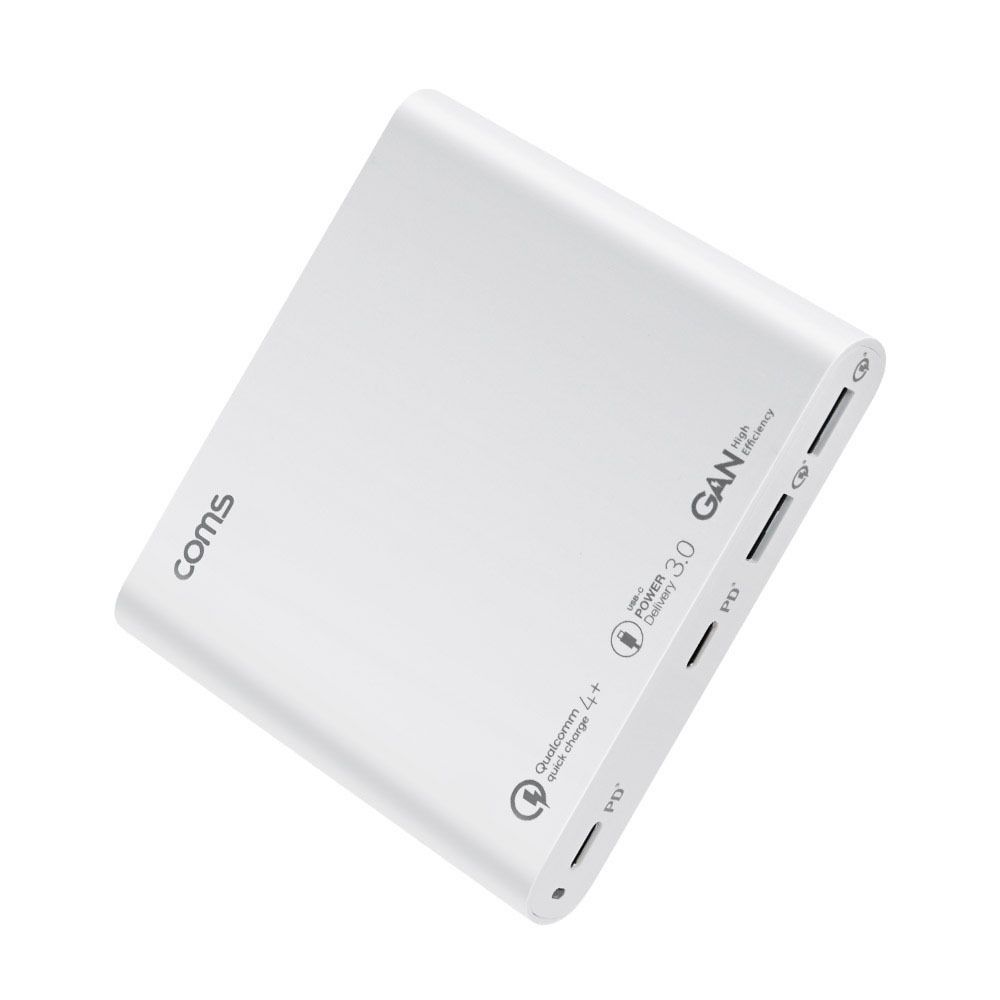 120W 4포트 GaN 고속 충전기 USB-C PD3.0 QC4.0 C타