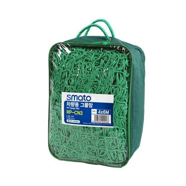 smato 로프 차량용그물망 RP-CN3 4Mx6M(녹색4x4) RP