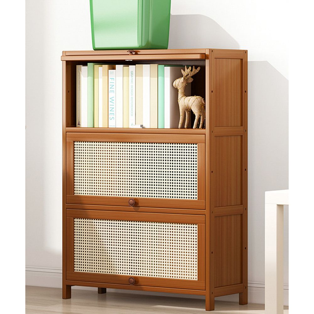 수납장 라탄 거실 70cm 3단