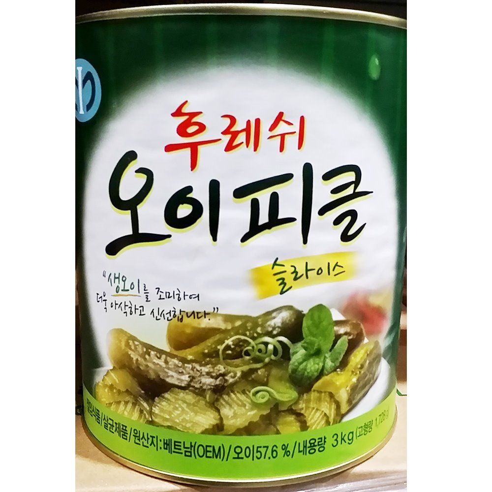 일가집 오이피클 슬라이스 3Kg