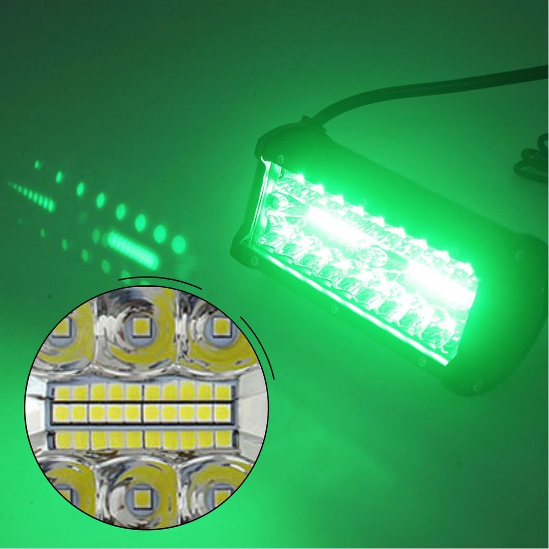 3와트 LED 40개 해루질 낚시 120와트 그린 써치라이트