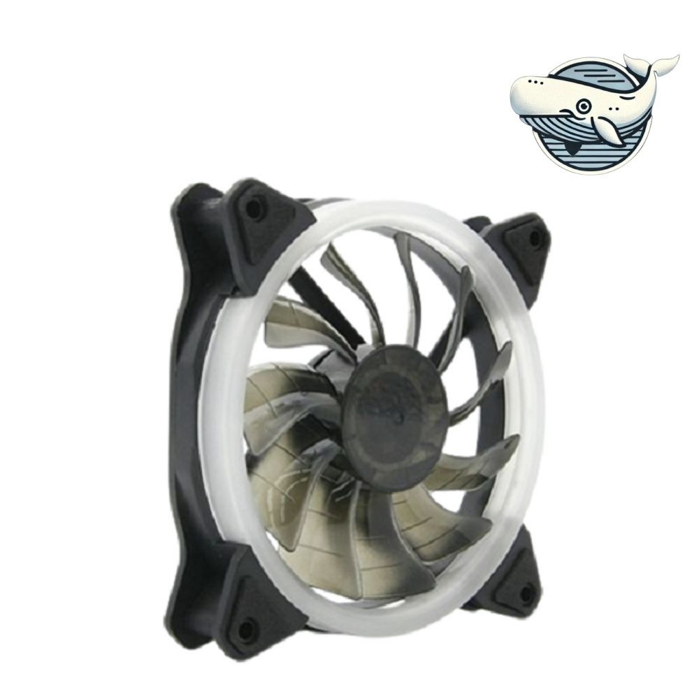 케이스 쿨러 레인보우 120mm LED 쿨링팬