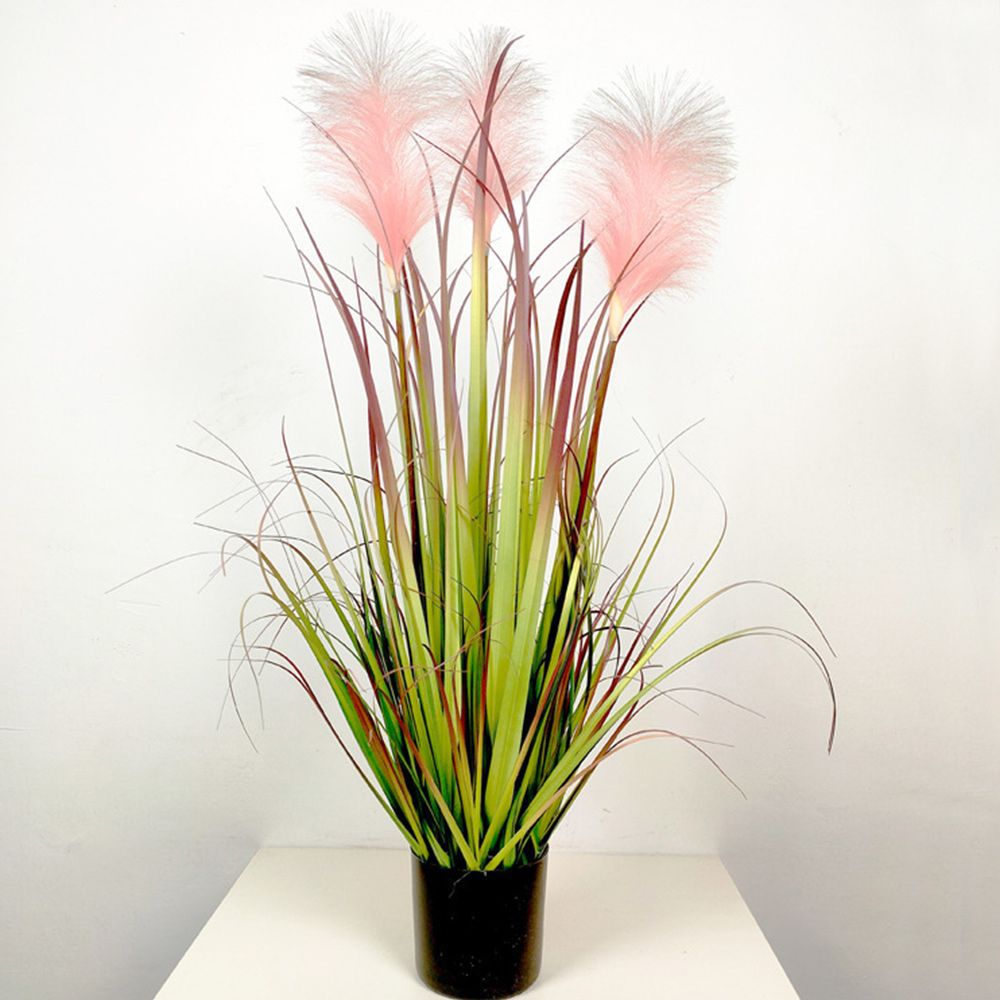 인조갈대 조화 핑크 팜파스그라스 90cm 갈대