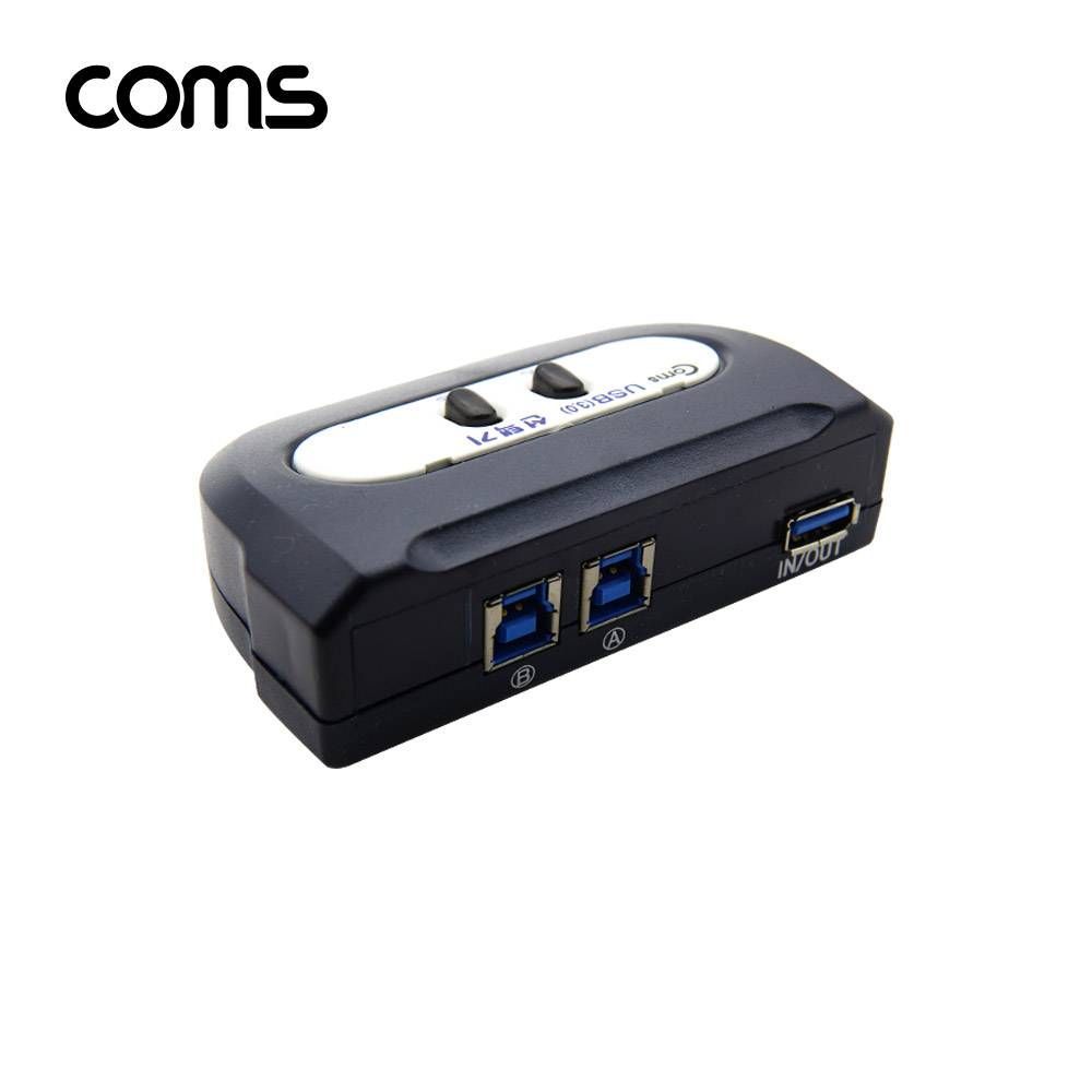 Coms USB 3.0 수동 선택기(2대1)