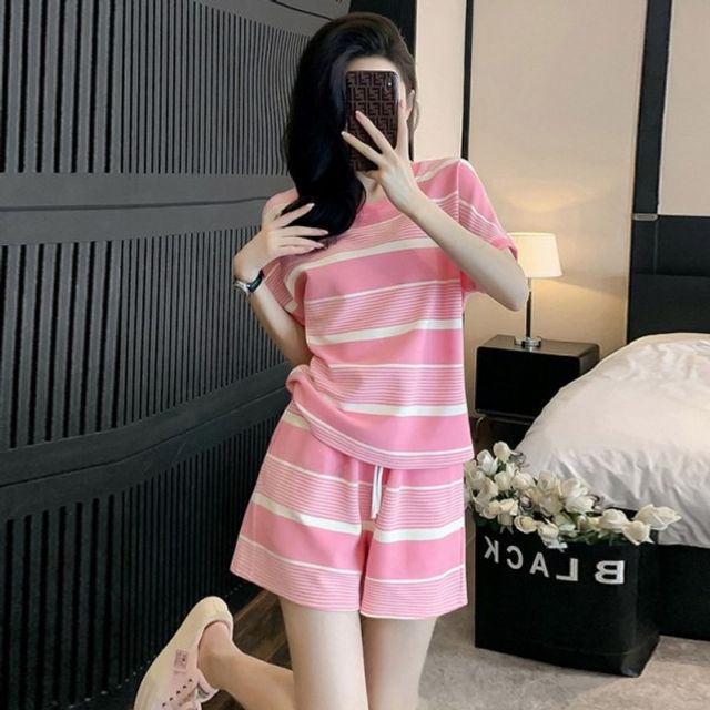 러블리 데일리 스트라이프 기본 홈웨어 데이