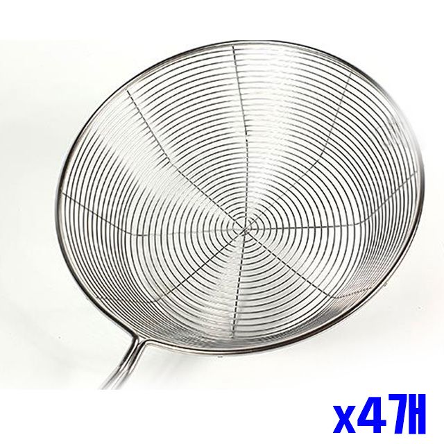 x4개 건지기 깊은 스텐 18cm 건지게