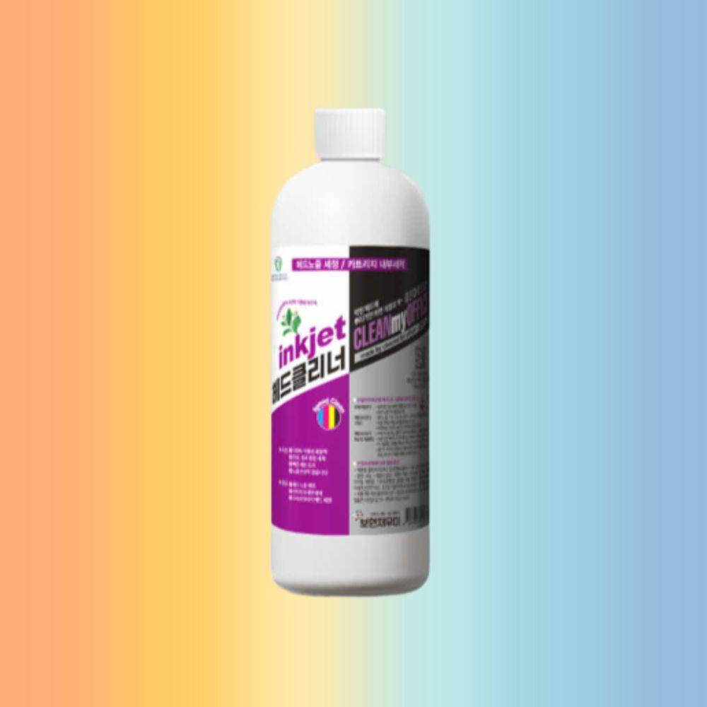 보현채우미 잉크젯 프린터헤드 클리너 500ml 노즐