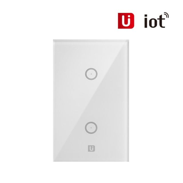 홈IOT 2구 스마트 벽스위치(SW20S/UIOT)