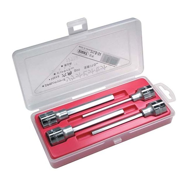 에이트 육각비트소켓세트 (롱타입) 21LB-S4 (1/2인치
