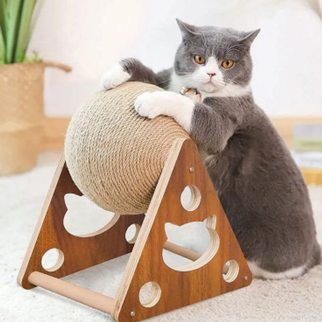 스크래쳐 애착 캣타워 캣잎 먹이퍼즐 이갈이 고양이