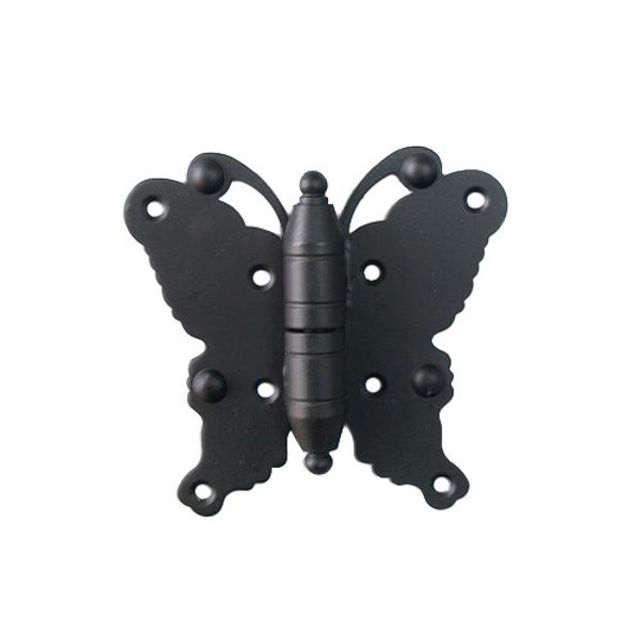 옛장식 흑나비겉경첩 79X152mmX25파이 우 6-17