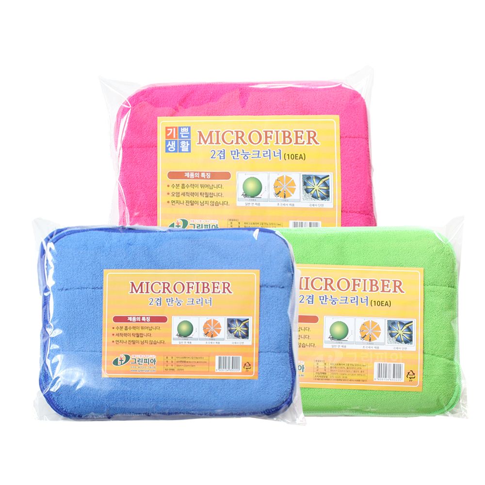 그린피아 2겹 만능크리너(소) 10p