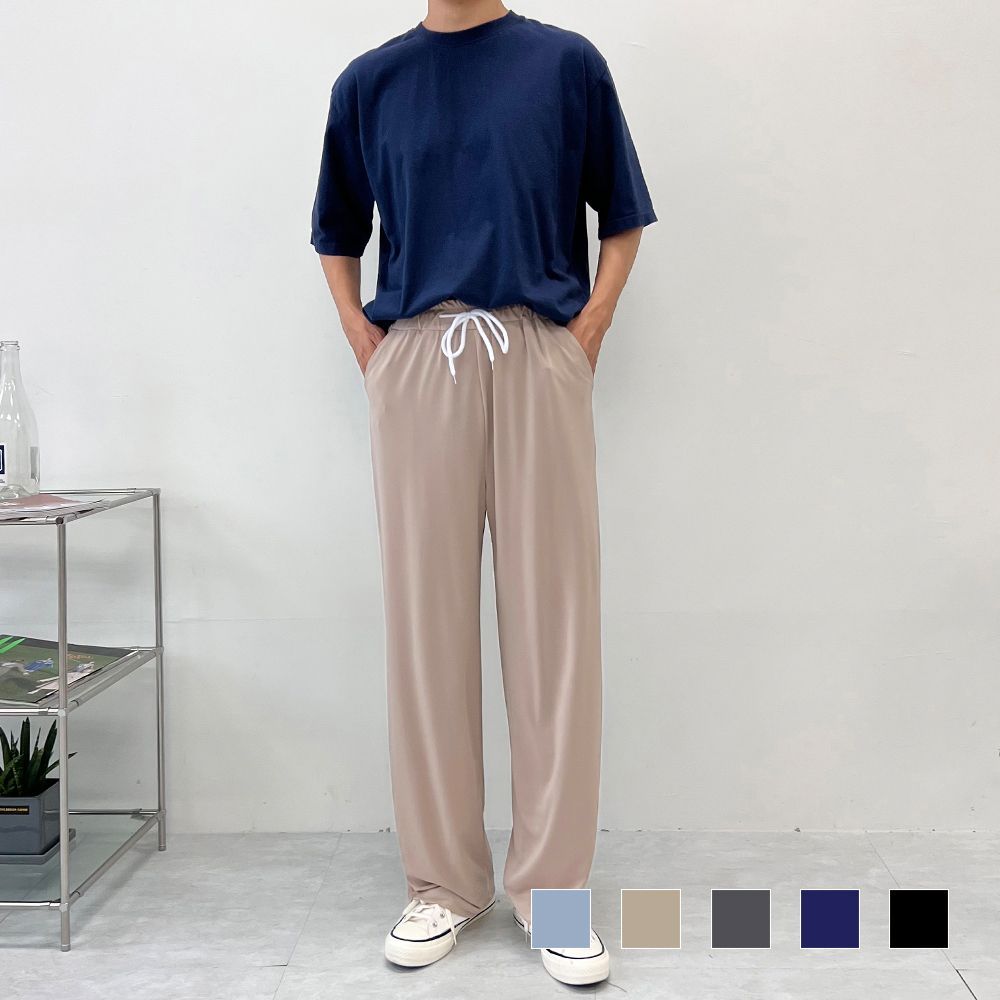 젝티 인기 남자 아이스 세미 와이드 추천 팬츠