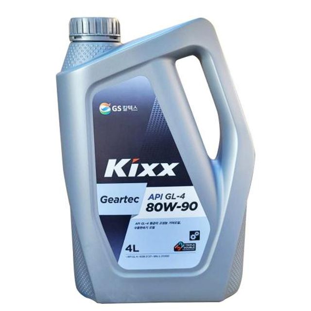 GS칼텍스 기어오일 Kixx Geartec GL-4 80W-90_4/4L