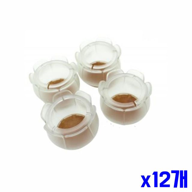 층간소음방지 방지 발커버 소음 가구 소 x12개 4p 긁
