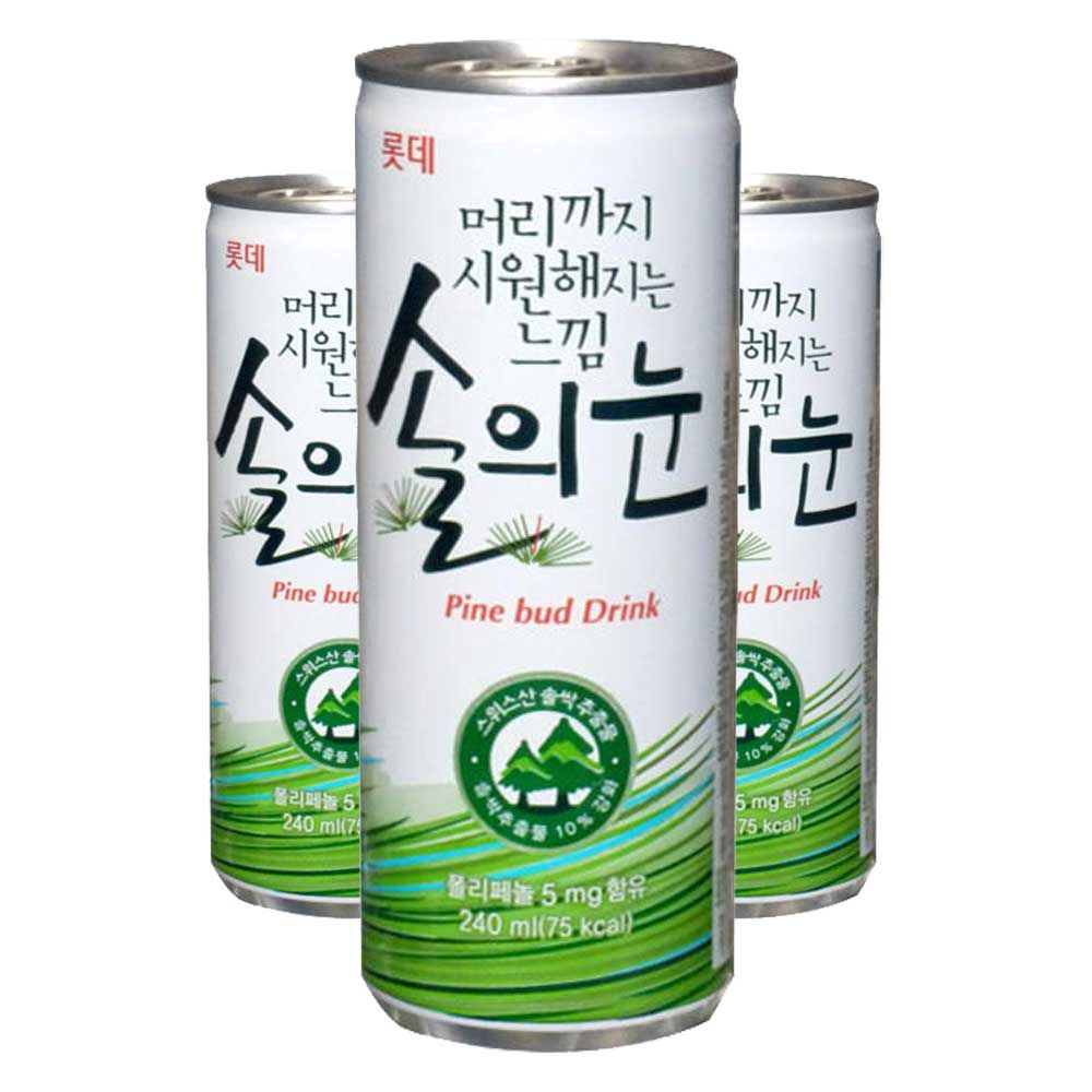 롯데칠성 솔의눈 240ml x 30캔입