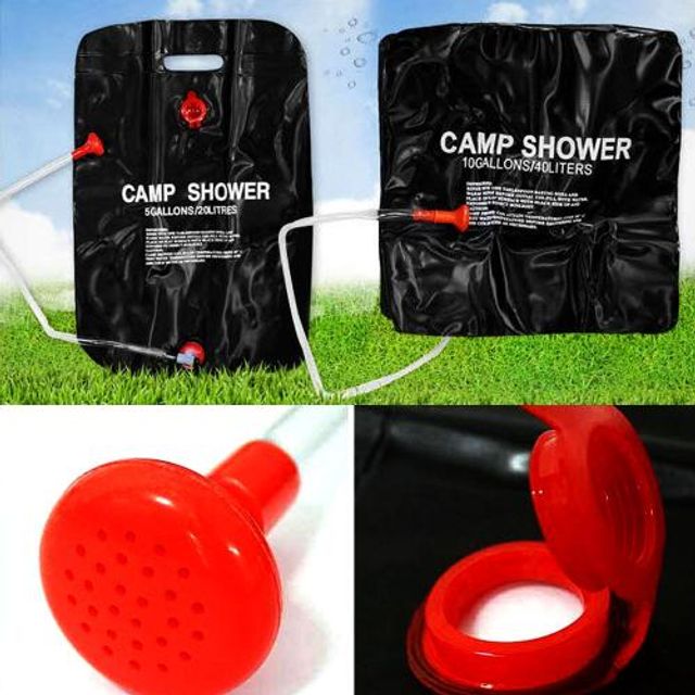 캠핑용 샤워백 샤워물통 20리터 40리터 개인 샤워기