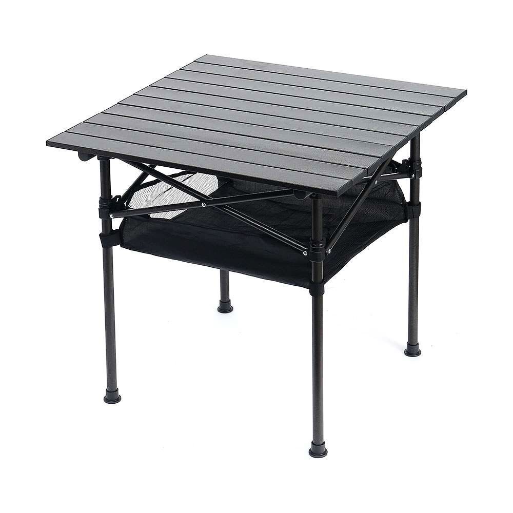 롤테이블 58x58cm 캠핑 식탁 알루미늄 낚시