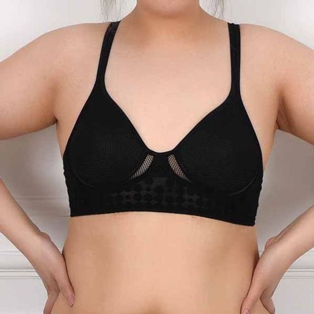매쉬 사 스포츠브라 빅사이 여성 와이어브라 누