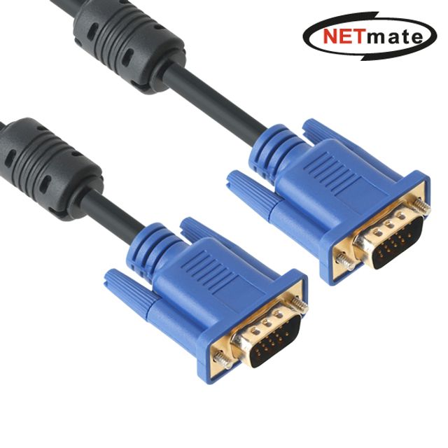 넷메이트 NMC-R40E RGB 3+4 모니터 케이블 4m 블랙