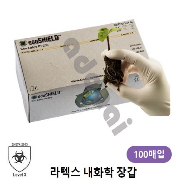 라텍스글러브 ECO Latex PF 250 100매입