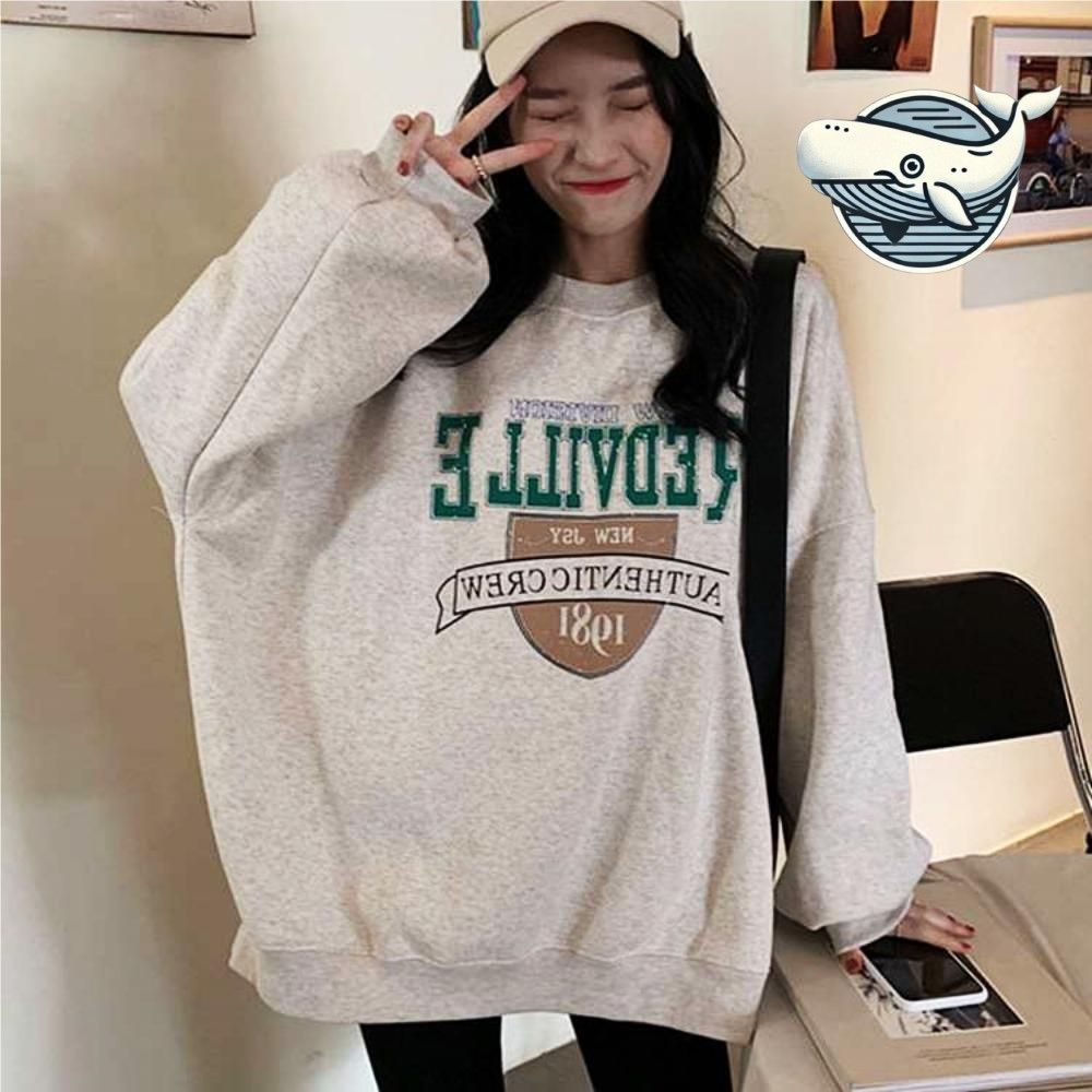 편한 영문 프린트 티셔츠 여성용 캐주얼 데일리
