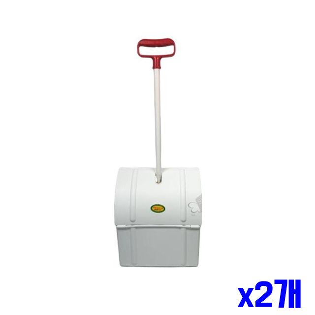 청소쓰레받이 쓰레받이 x2개 쓰레받기 튼튼한 자동