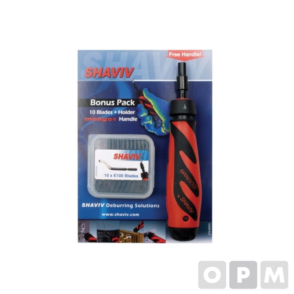 SHAVIV 망고2세트E100L(망고2H+홀더E+E100(10EA)) 1