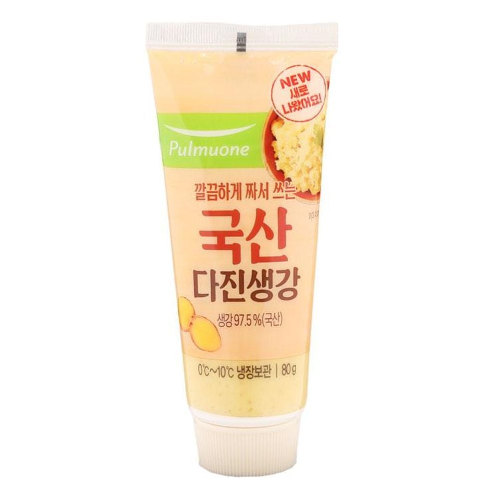 풀무원식품 깔끔하게짜서쓰는 국산 다진생강 80G