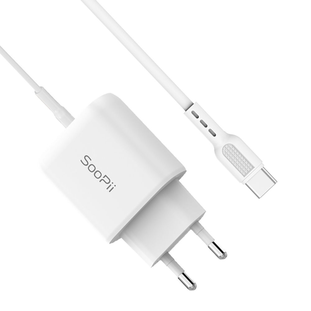 수피 25W PD PPS C타입 2M 초고속 충전기 화이트