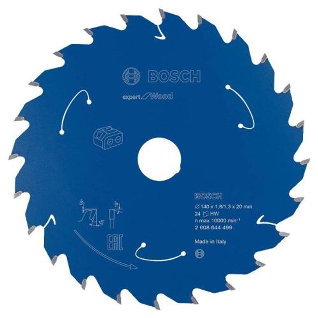 보쉬 AC 목재용 팁쏘 140 (5 1/2) x24T (499) 원형