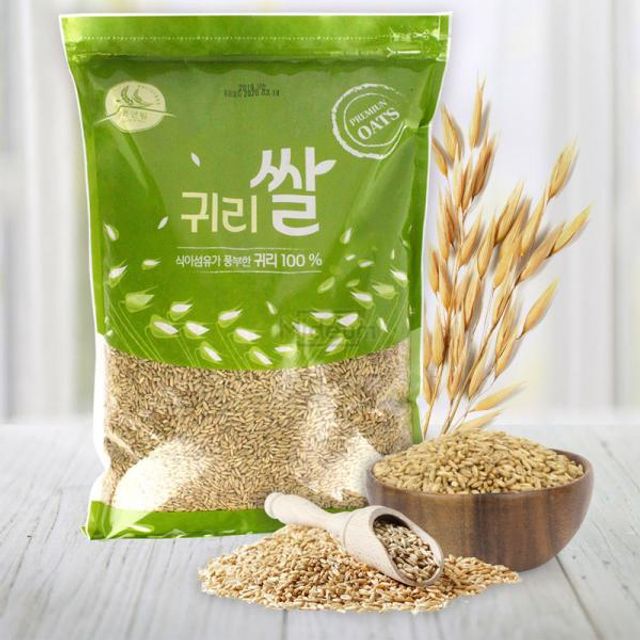 수입산 오트밀 통귀리 5kg 귀리쌀 캐나다산