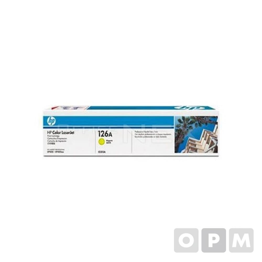 HP 토너 CE312A/노랑/1000매/1EA